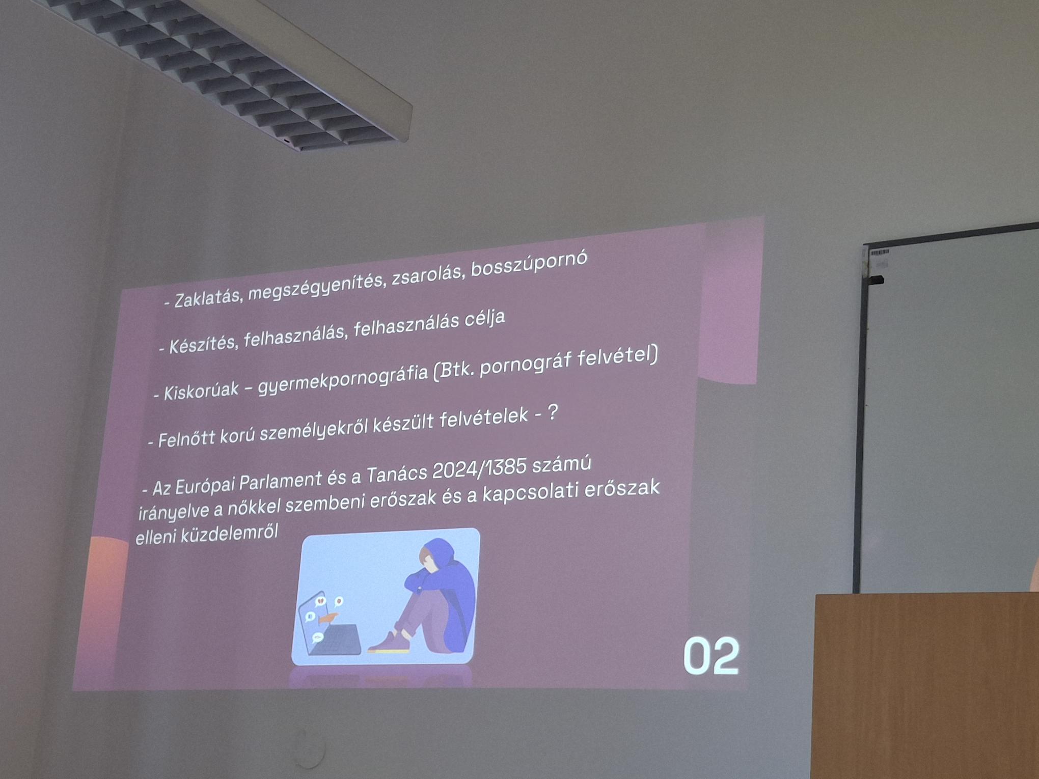 Az előadás diasora